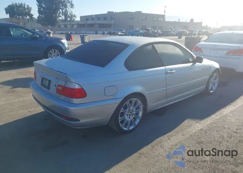 2006 BMW 325Ci z USA, uszkodzony, nr VIN WBABD33476JY99887